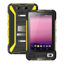 8 Inch Touch Screen IP67 Waterproof Unlock fingerprint Scanner PDA NFC 2D Barcode Scanner Dual SIM  Card Rugged Tablet PC